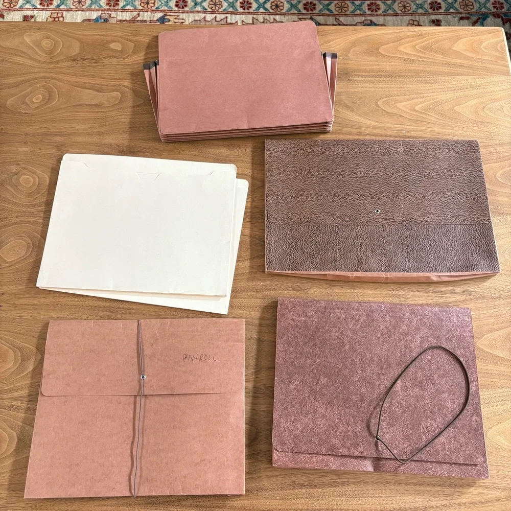 6 accordion folders